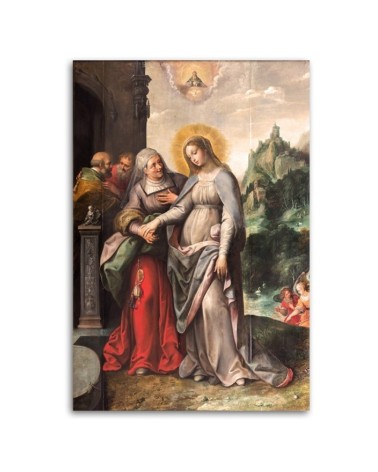 Leinwandbild - Besuch von St. Elisabeth Francken Antwerpen | Feeby