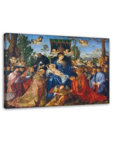 Feast of the Rosary A. Dürer - Reproductions of paintings canvas | FEEBY