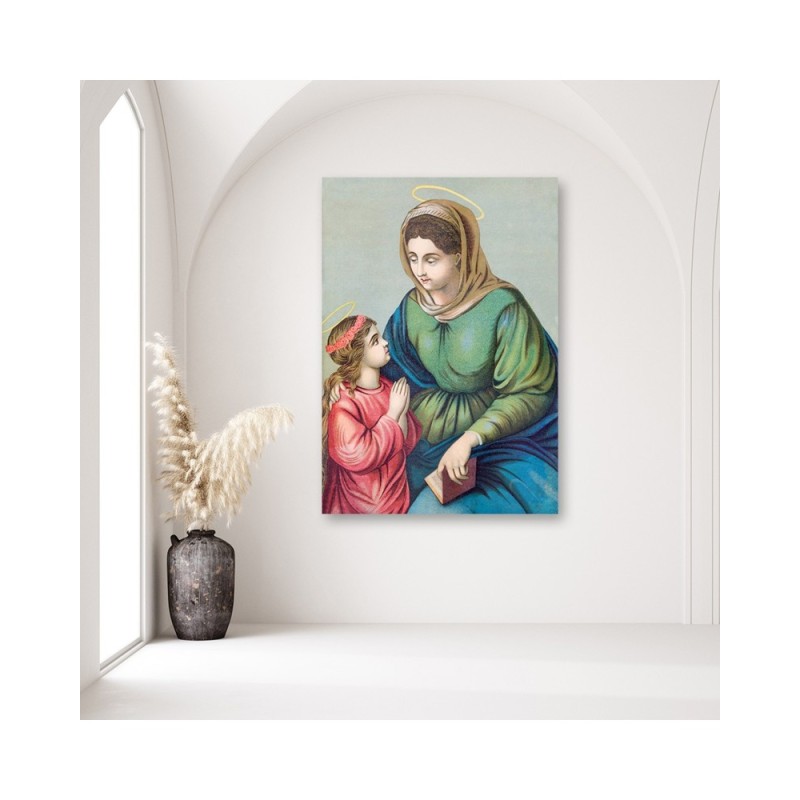 Bild - Die heilige Anna und die Gottesmutter im Kindesalter | Feeby