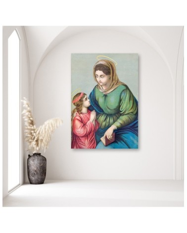 Bild - Die heilige Anna und die Gottesmutter im Kindesalter | Feeby