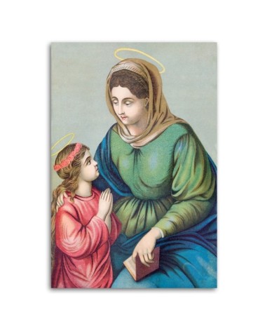 Bild - Die heilige Anna und die Gottesmutter im Kindesalter | Feeby