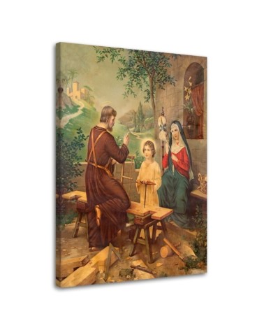 Canvas prints Holy Family - Artists' reproductions | FEEBY