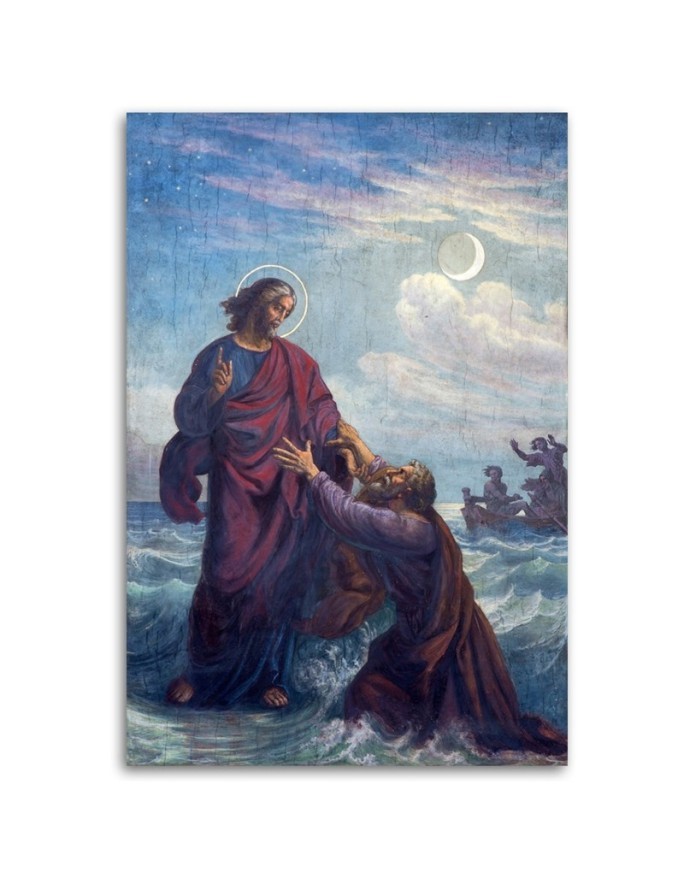 Drowning St Peter and Jesus Vienna - Reproductions of paintings | FEEBY