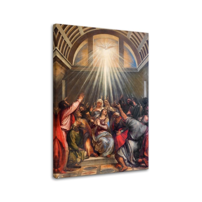 Leinwandbild - Pfingsten Tizian Venedig | Feeby