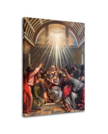 Leinwandbild - Pfingsten Tizian Venedig | Feeby