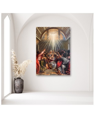 Leinwandbild - Pfingsten Tizian Venedig | Feeby