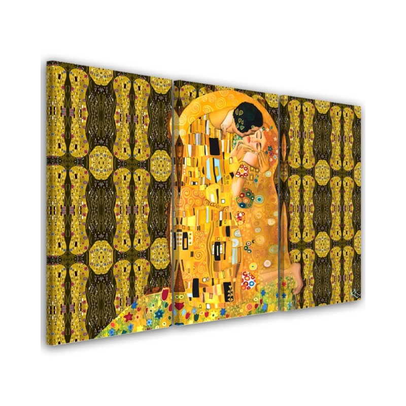 Reprodukcje artystów - Klimt Spełnienie Kobieta Abstrakcja | FEEBY
