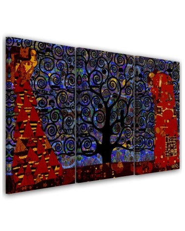 Reproductions of paintings - Blue tree of life abstract | FEEBY
