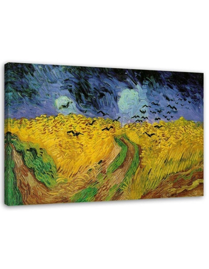Reprodukcje obrazy - Pole pszenicy z krukami V. van Gogh | FEEBY