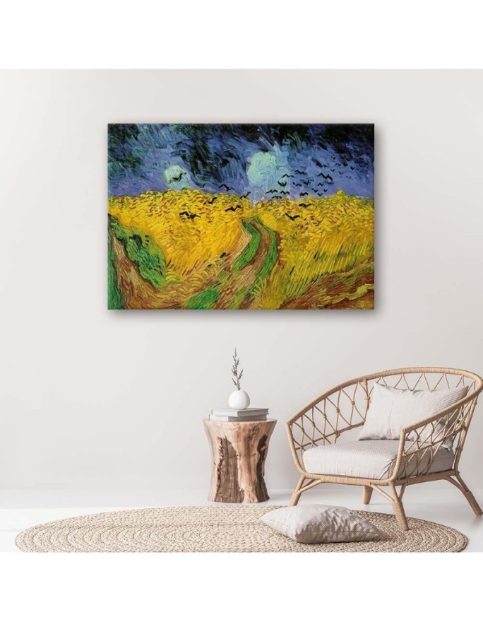 Reprodukcje obrazy - Pole pszenicy z krukami V. van Gogh | FEEBY