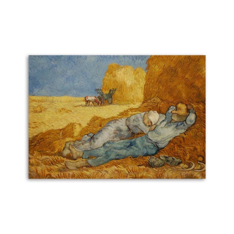 Wandbild für Wohnzimmer - Siesta - V. van Gogh Druck | Feeby