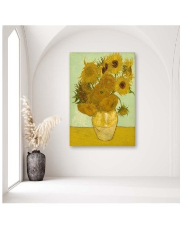 Modernes Wandbild - Sonnenblumen - V. van Gogh Druck | Feeby
