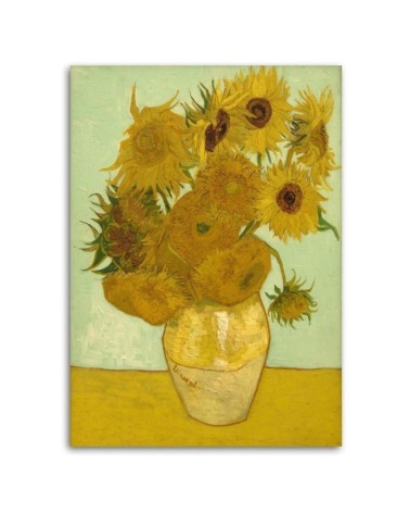Modernes Wandbild - Sonnenblumen - V. van Gogh Druck | Feeby