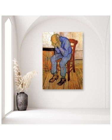 Bild - Alter Mann in Traurigkeit - V. van Gogh Reproduktion | Feeby