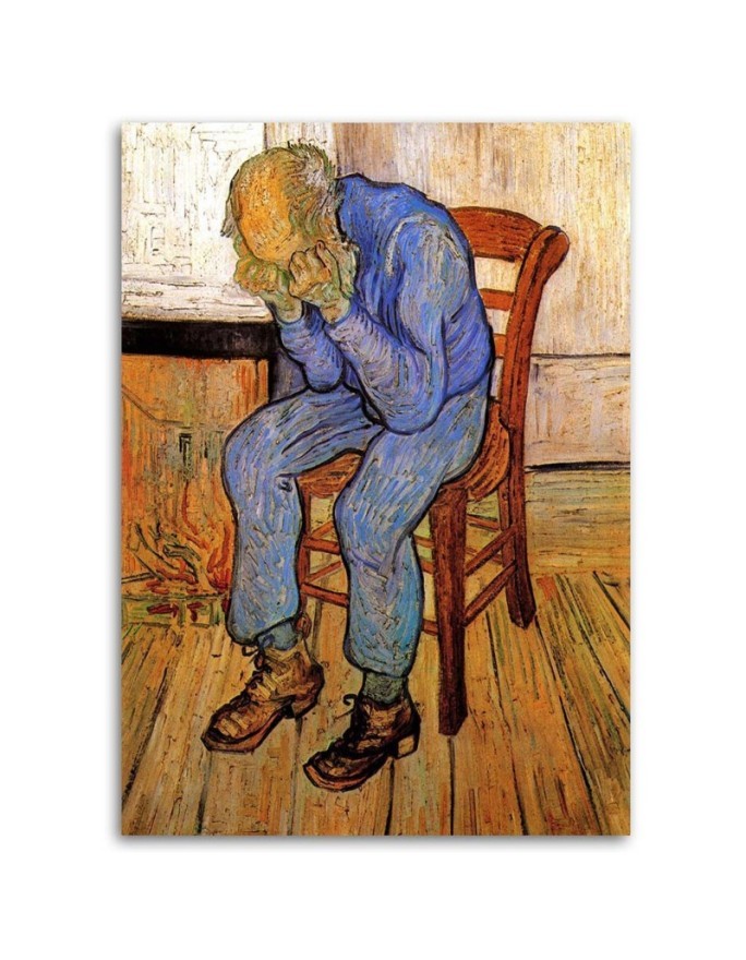 Reprodukcje obrazy - Stary człowiek w smutku V. van Gogh | FEEBY