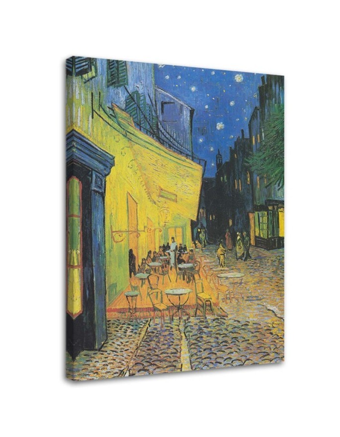 Reprodukcje obrazów - Taras kawiarni w nocy V. van Gogh | FEEBY
