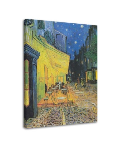 Bild - Terrasse eines Cafés bei Nacht - V. van Gogh | Feeby