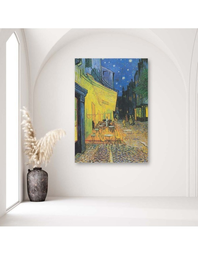 Reprodukcje obrazów - Taras kawiarni w nocy V. van Gogh | FEEBY