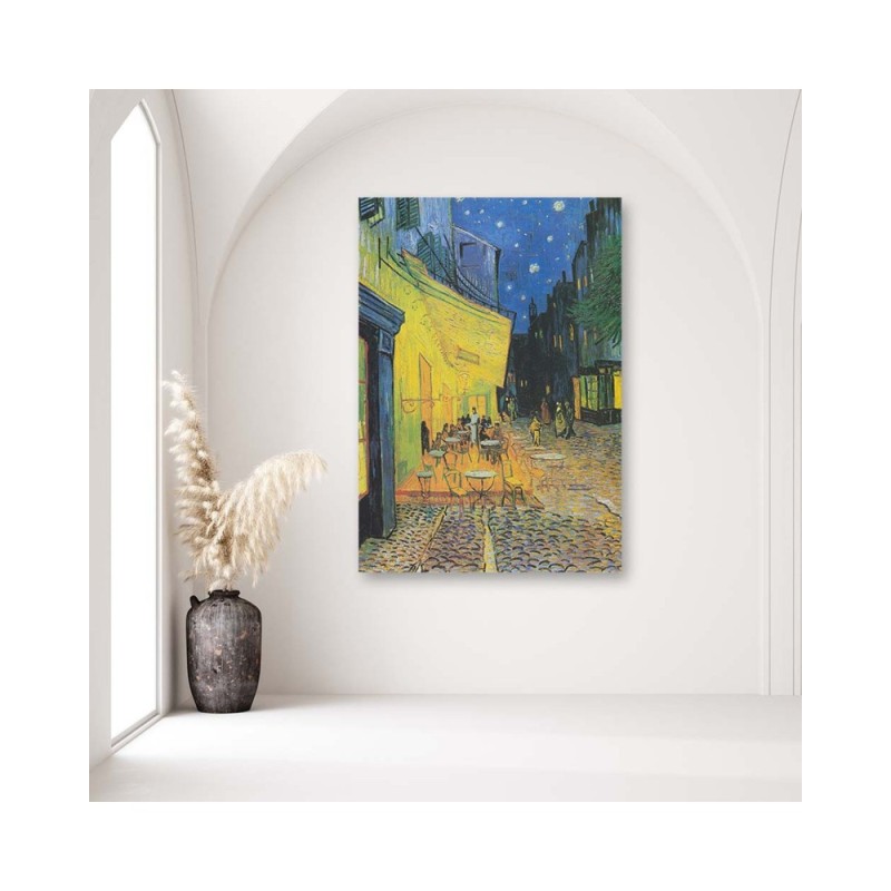 Bild - Terrasse eines Cafés bei Nacht - V. van Gogh | Feeby