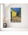 Reprodukcje obrazów - Taras kawiarni w nocy V. van Gogh | FEEBY