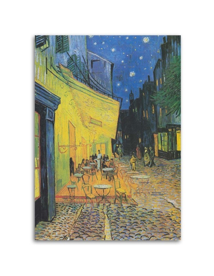 Reprodukcje obrazów - Taras kawiarni w nocy V. van Gogh | FEEBY