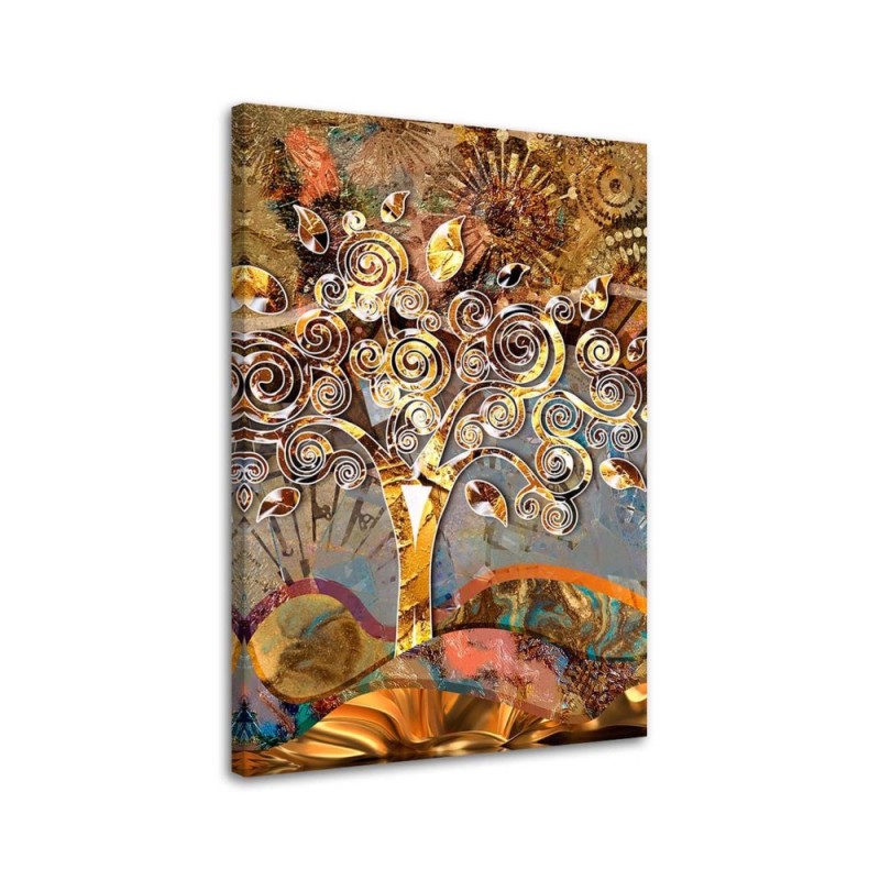 Modernes Wandbild - Baum der Liebe - G. Klimt Reproduktion | Feeby