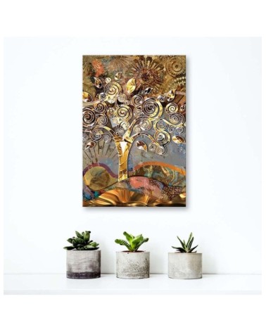 Modernes Wandbild - Baum der Liebe - G. Klimt Reproduktion | Feeby