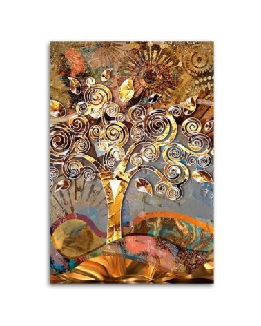 Modernes Wandbild - Baum der Liebe - G. Klimt Reproduktion | Feeby