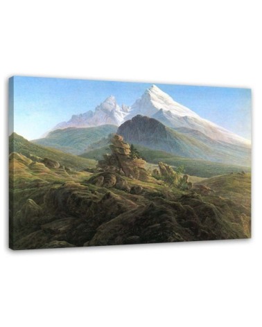 Der Watzmann C. D. Friedrich - Artists' reproduction | FEEBY