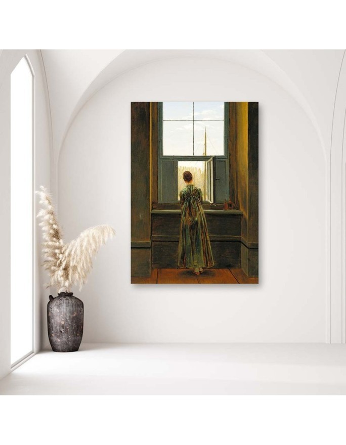 Woman at the window C. D. Friedrich - Reproductions | FEEBY