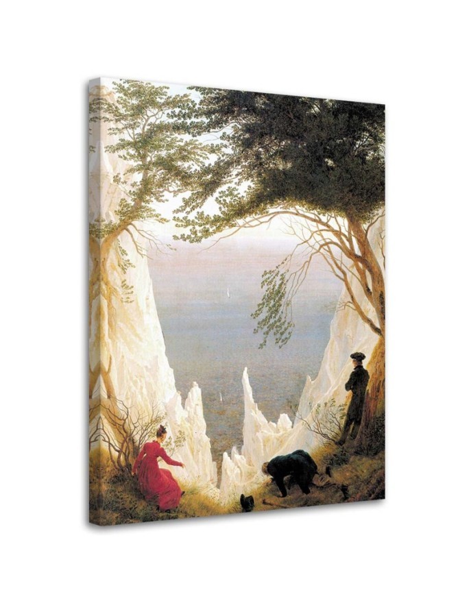 Bild - Kreidefelsen auf Rügen - C. D. Friedrich Reproduktion | Feeby