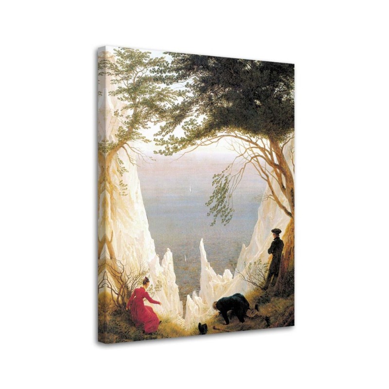 Bild - Kreidefelsen auf Rügen - C. D. Friedrich Reproduktion | Feeby