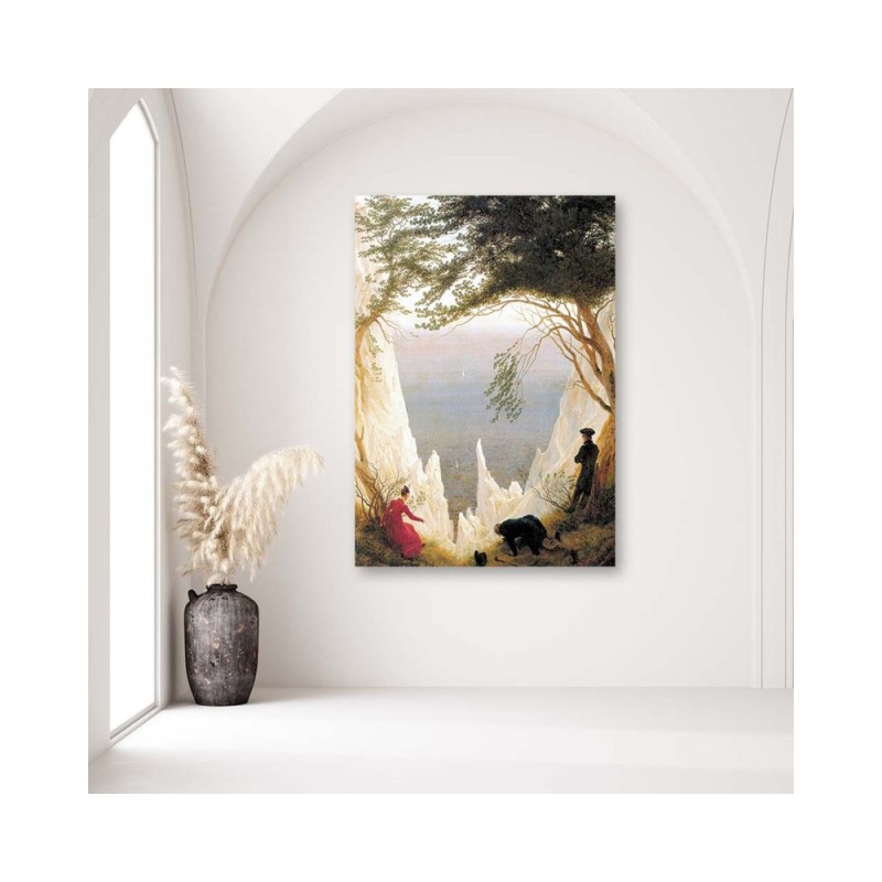 Bild - Kreidefelsen auf Rügen - C. D. Friedrich Reproduktion | Feeby