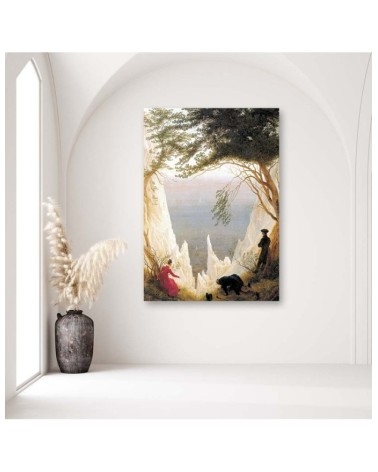 Bild - Kreidefelsen auf Rügen - C. D. Friedrich Reproduktion | Feeby