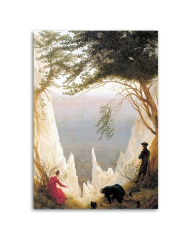 Bild - Kreidefelsen auf Rügen - C. D. Friedrich Reproduktion | Feeby