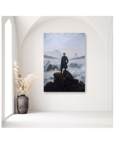 Bild - Wanderer durch ein Meer von Nebel - C. D. Friedrich | Feeby