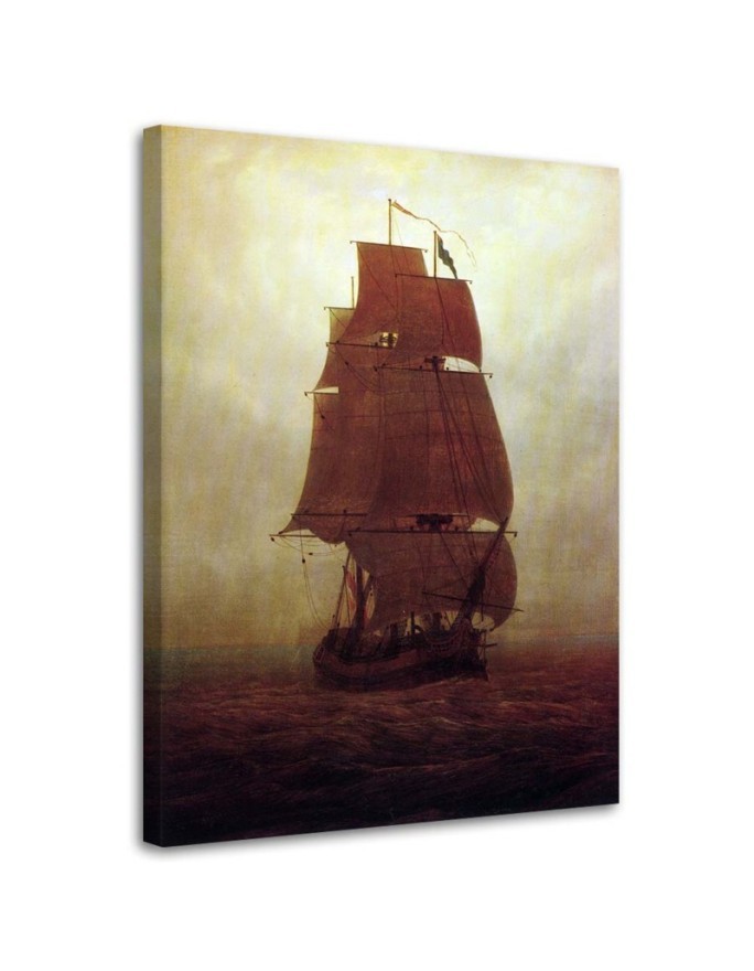 Leinwandbild - Segelschiff - C. D. Friedrich Reproduktion | Feeby