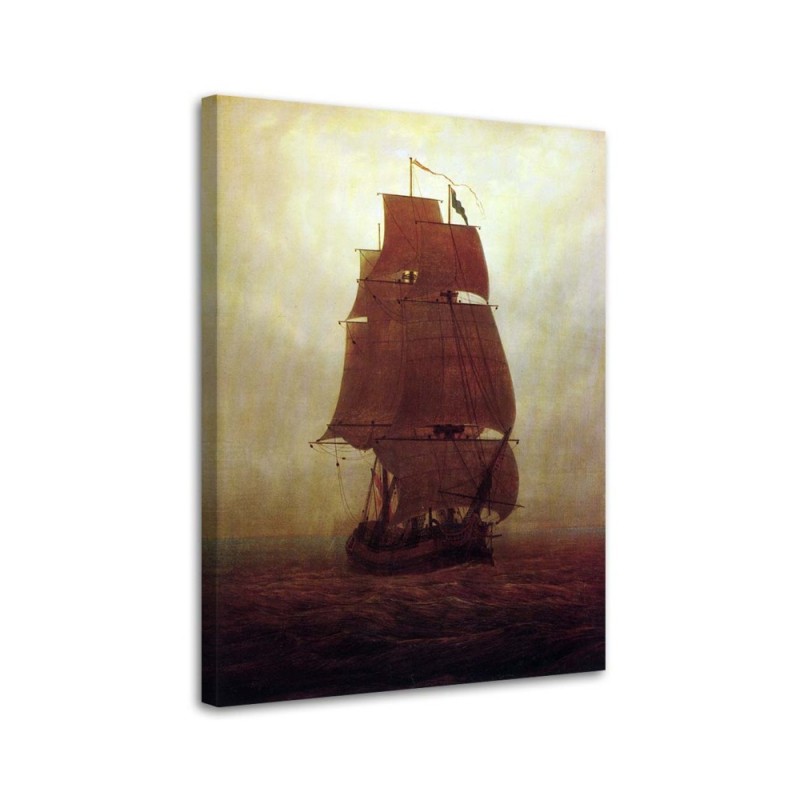 Leinwandbild - Segelschiff - C. D. Friedrich Reproduktion | Feeby