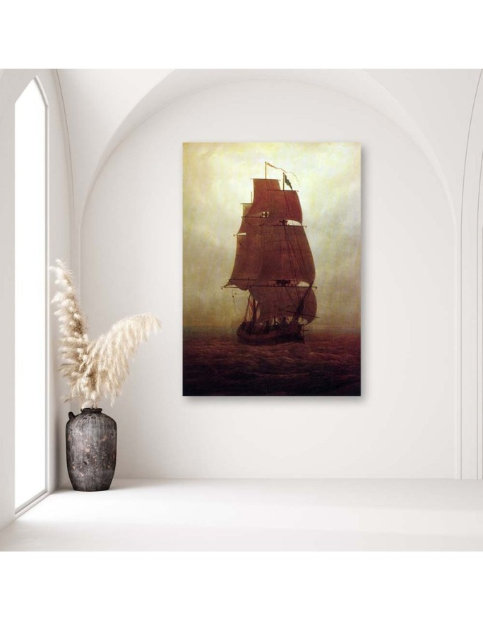 Sailing ship C. D. Friedrich - Reproductions of paintings | FEEBY