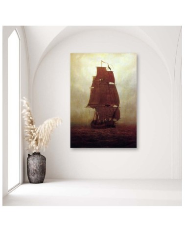 Leinwandbild - Segelschiff - C. D. Friedrich Reproduktion | Feeby