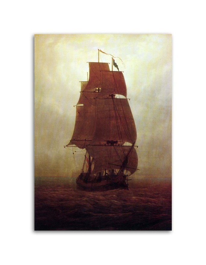 Sailing ship C. D. Friedrich - Reproductions of paintings | FEEBY