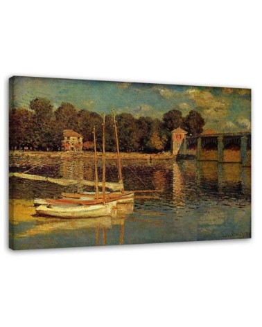 Bild - Brücke von Argenteuil - C. Monet Reproduktion | Feeby