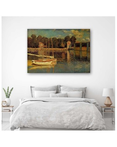 Bild - Brücke von Argenteuil - C. Monet Reproduktion | Feeby