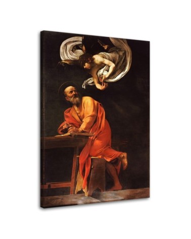 St Matthew and the angel by Caravaggio - Reproductions of paintings | FEEBY