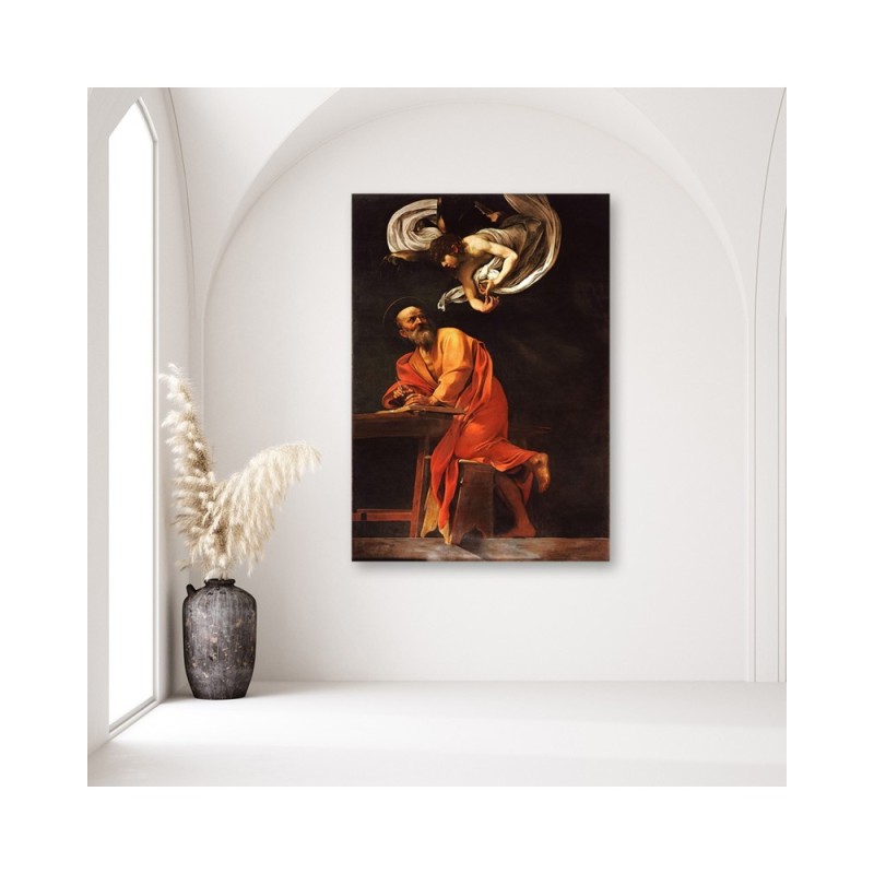 Bild - Der heilige Matthäus und der Engel - Caravaggio | Feeby