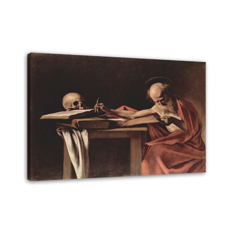 St Jerome writing Caravaggio - Reproductions of paintings | FEEBY