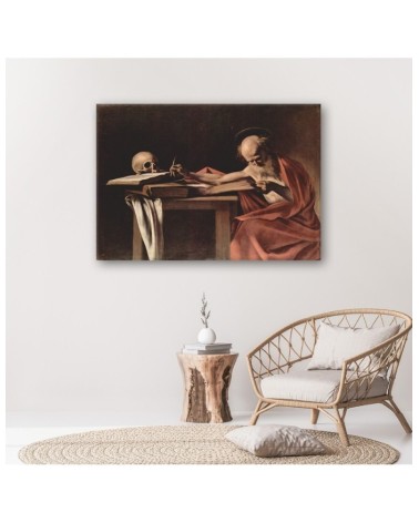 Bild - Der heilige Hieronymus schreibt - Caravaggio | Feeby