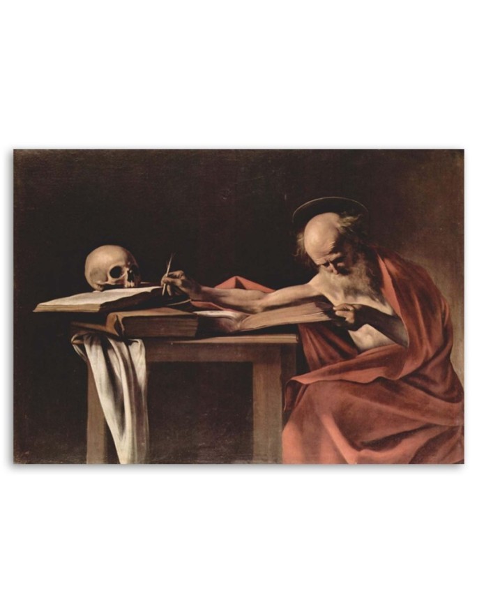 St Jerome writing Caravaggio - Reproductions of paintings | FEEBY