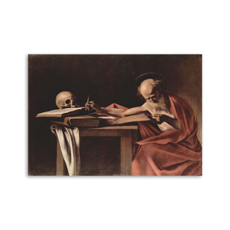 Bild - Der heilige Hieronymus schreibt - Caravaggio | Feeby