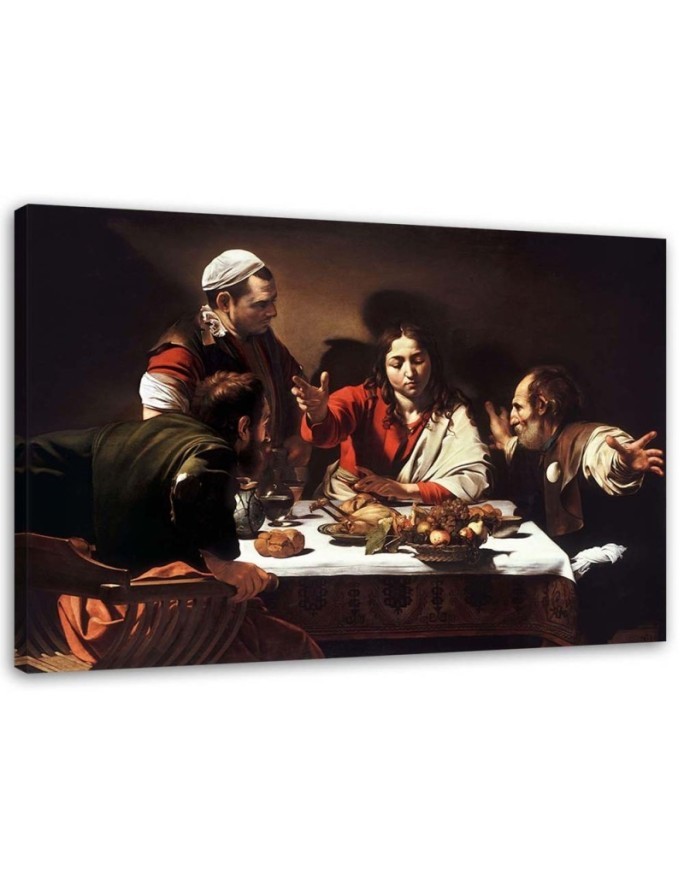 Bild - Abendmahl in Emmaus - Caravaggio Reproduktion | Feeby
